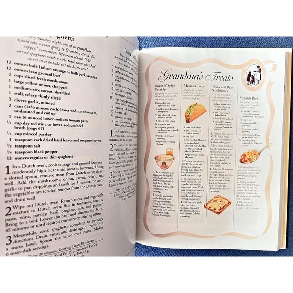 Like Grandma Used To Make Cookbook Treasure Recipe Book Hardback Reader's Digest - Picture 8 of 16